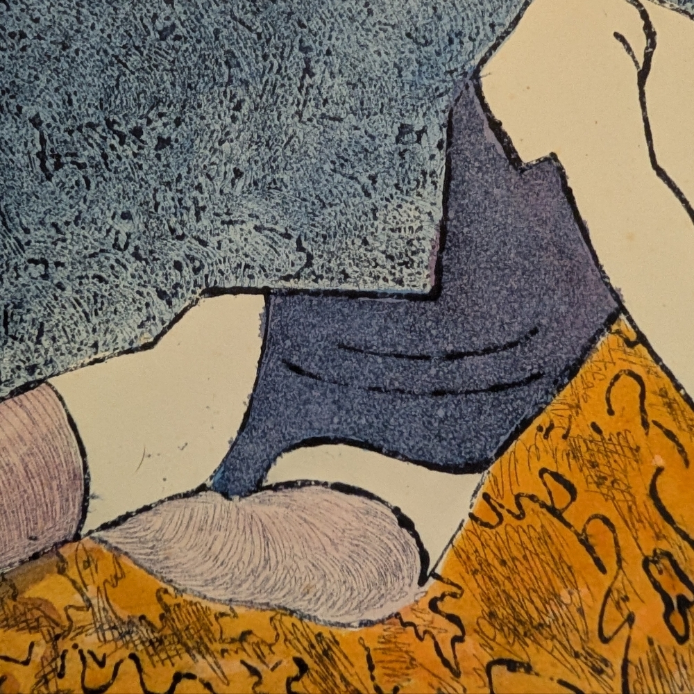 "Jenny" by Colleen Moynahan McLean: Ink & Watercolor - Picture 6 of 12